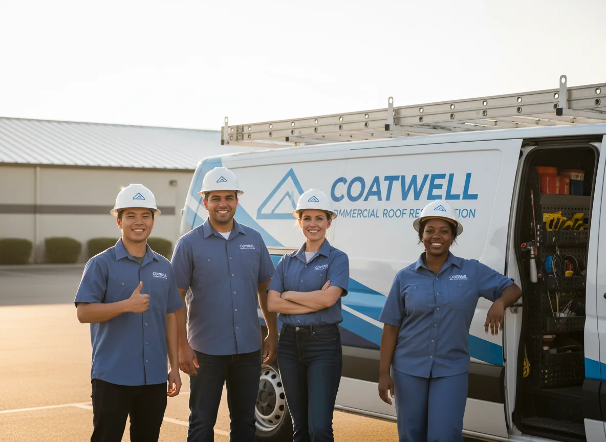 Commercial roof coating company in Wright City, OK
